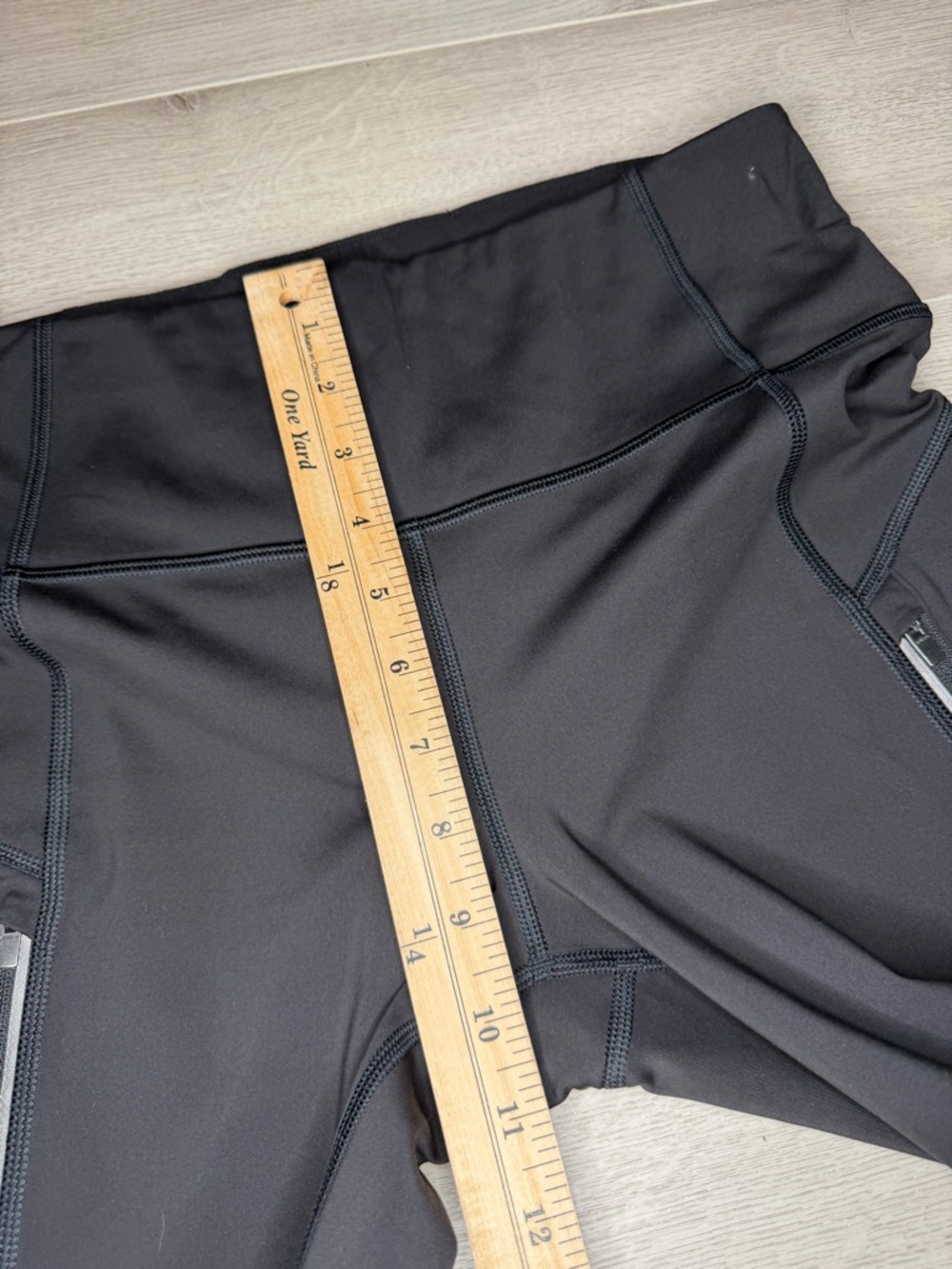 Athleta Rainier Bootcut Pant SuperSonic Fleece Lined Black Sz M - Picture 4 of 11